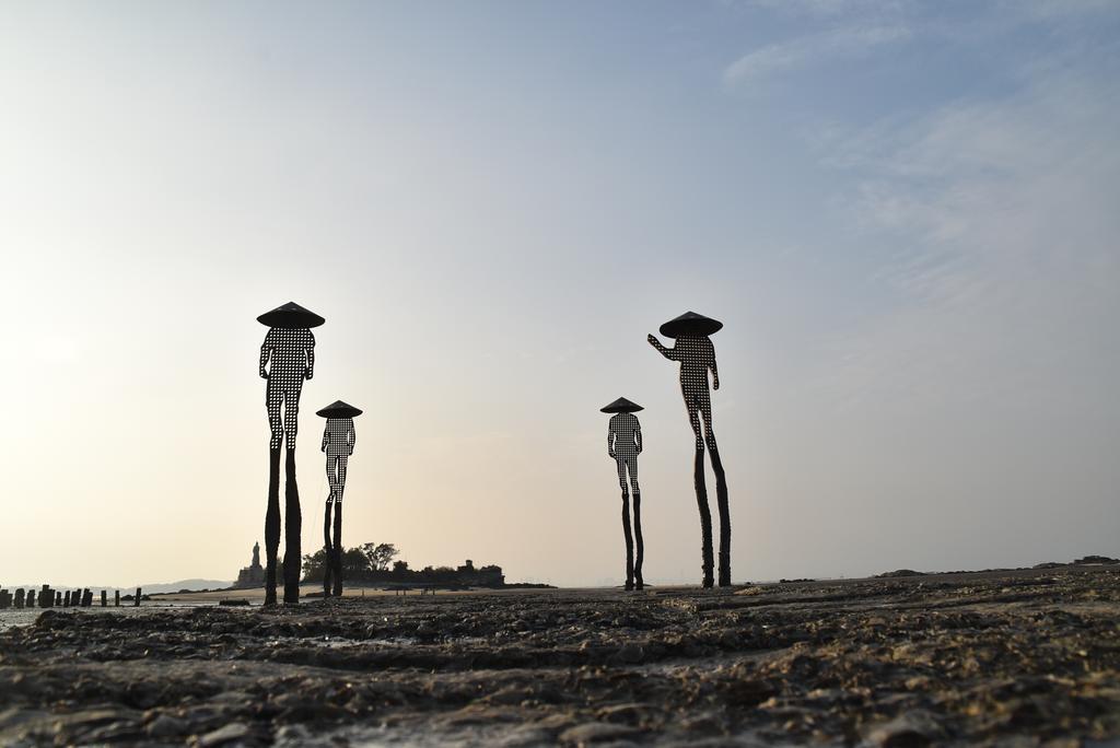 Qg Life 城中館 寵物親子釣魚人民宿 Csincseng Kültér fotó